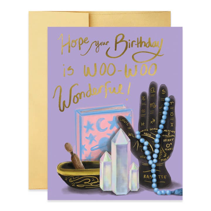 Good Juju Ink - Wholesale Birthday Card - Woo Woo Birthday