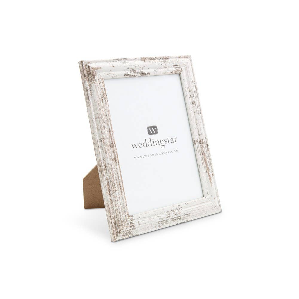 Weddingstar Inc. - Wholesale Picture Frame - Medium 5" X 7" Distressed Wood Picture Frame1