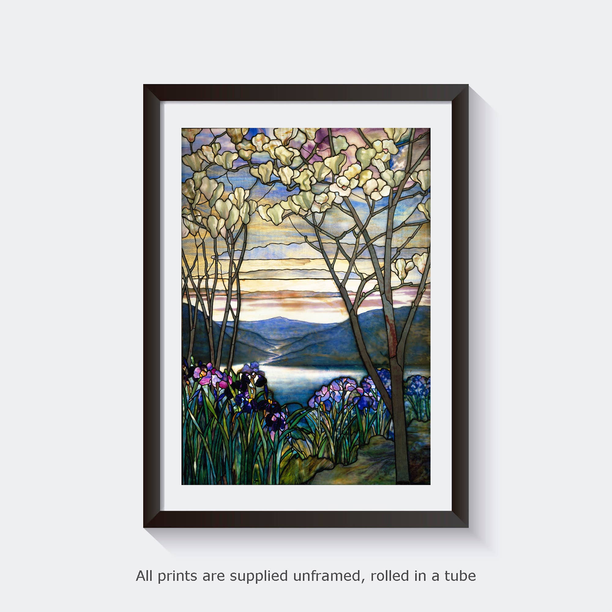 Go To Design - Wholesale Art Print - Fine art print Magnolias and Irises unframed wall art5