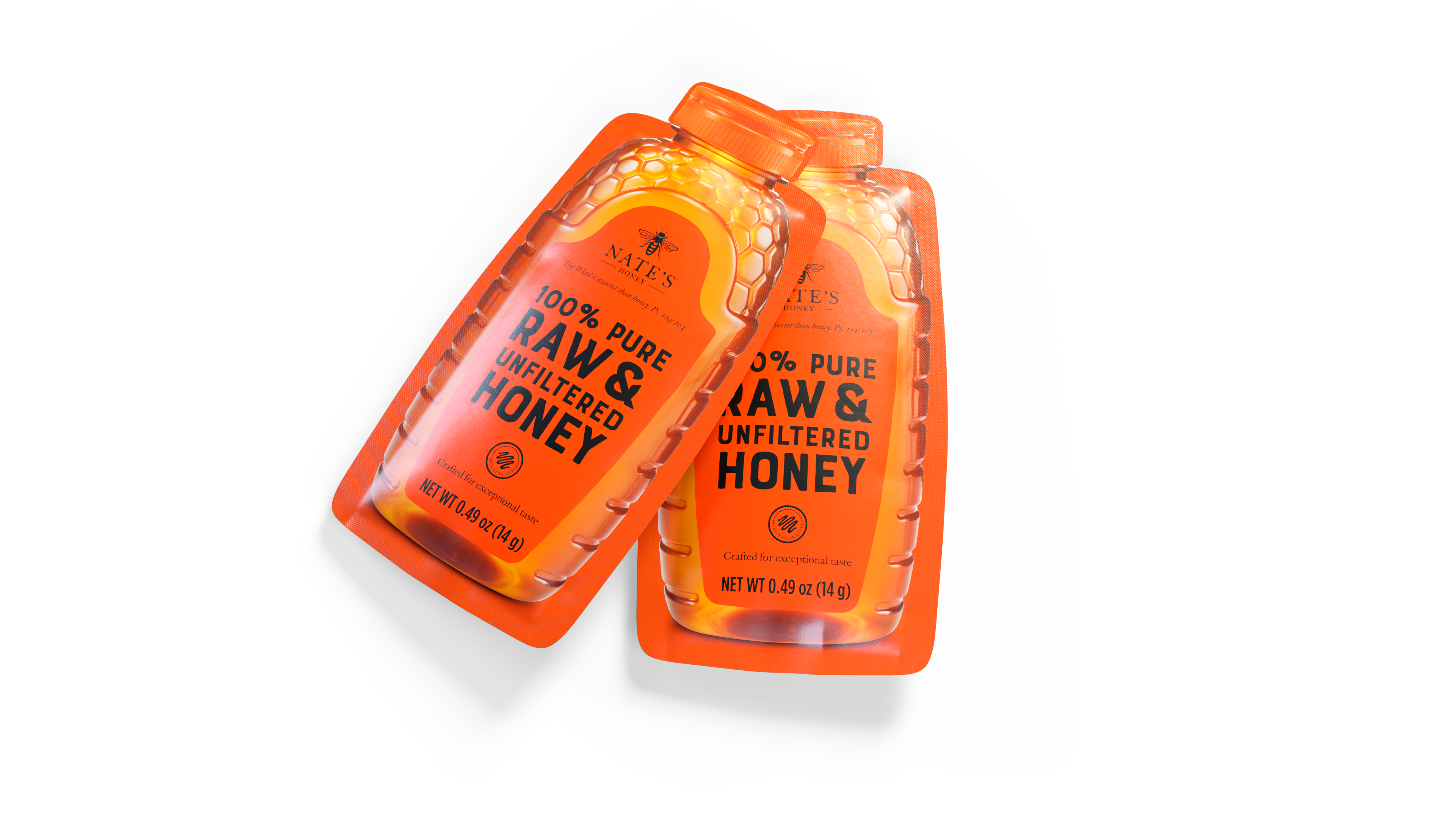 Nate's Honey - Wholesale Honey - Nature Nate's Raw And Unfiltered Honey Minis, 20ct Box2