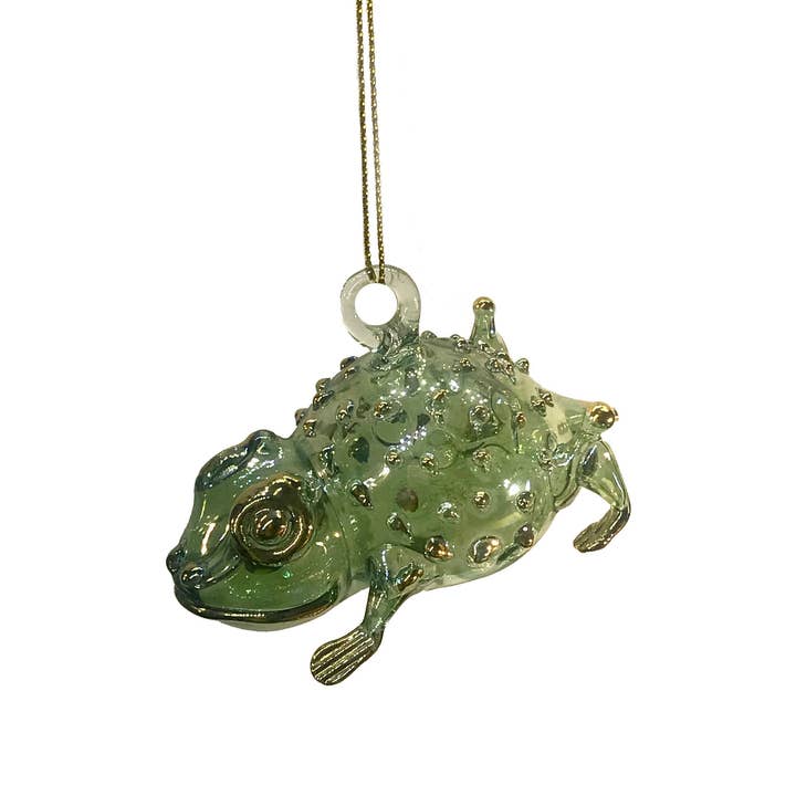 Groda FIG800GR för wholesale av Unique Glass Ornaments