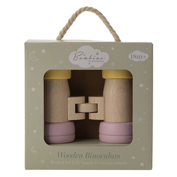 WIDDOP and Co. US - Wholesale Learning cards – Child & baby - **ASTD MULTI 12** Bambino Wooden Binoculars4