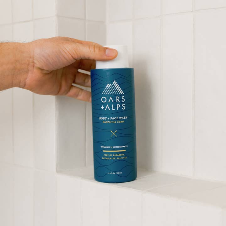 Oars + Alps - Wholesale Body Wash/Shower Gel - Men's - Men's Body Wash - California Coast, Post Gym1