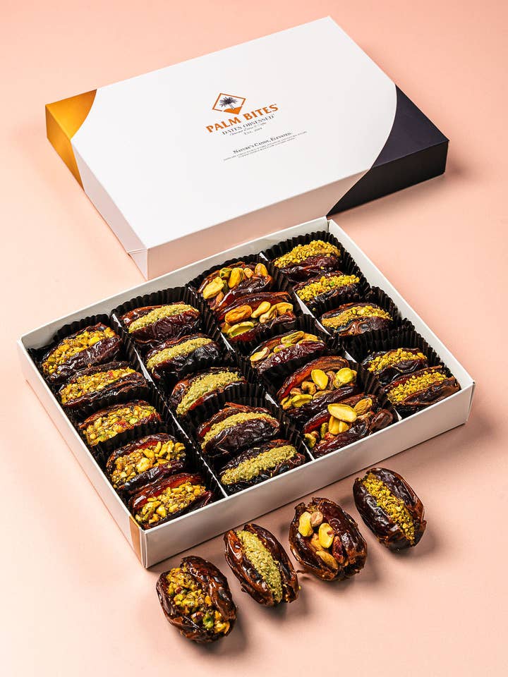 Naked Pistachio Lovers | Variety Box (NEW) for wholesale by palm bites