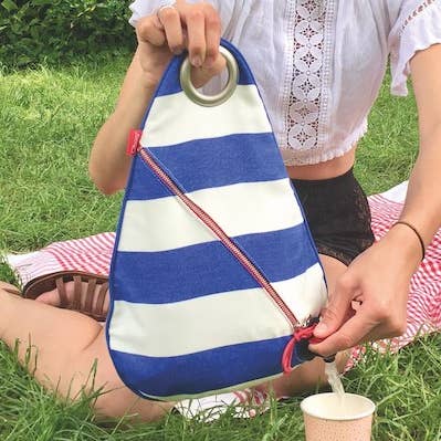 Obag' Ocean Indigo 3L voor wholesale door Atelier Aoflo