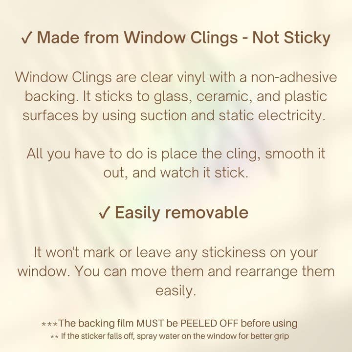 LilAryenne | Jewelry & Suncatchers - Wholesale Suncatcher - 10pcs Butterfly Suncatcher Window Cling Stickers - Decor7