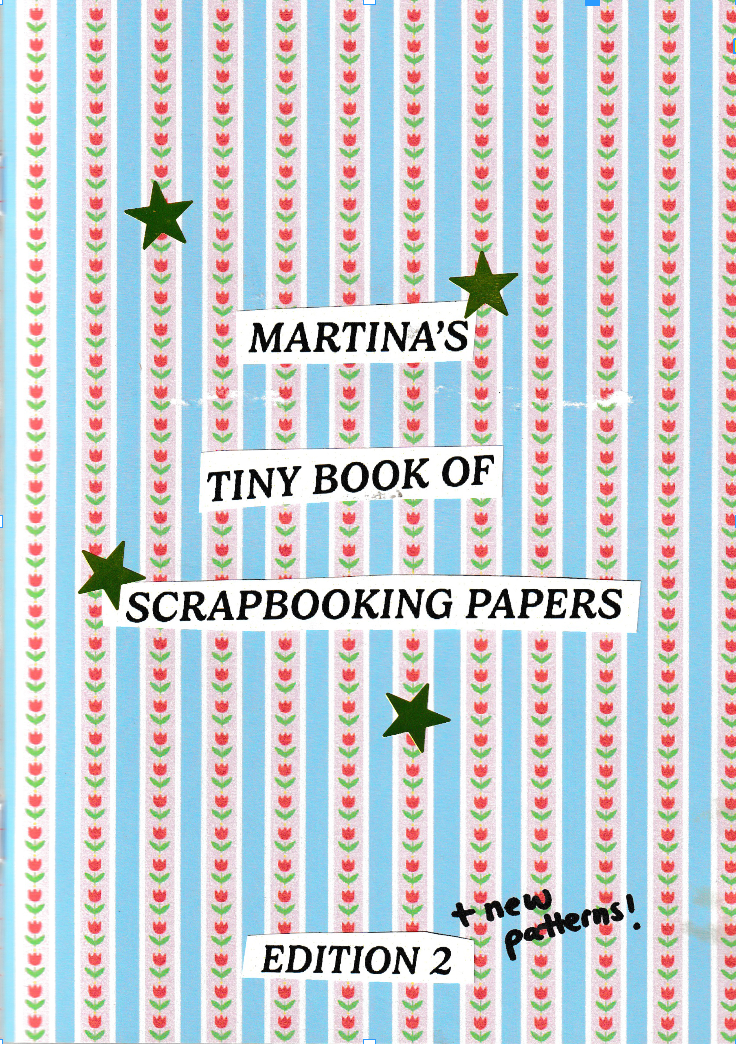 TINYSTORE - Wholesale Craft Supplies - Martina’s Tiny Book of Scrapbooking Papers (Edition 2: NEW patterns!)1