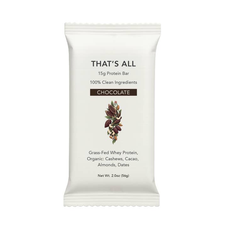 Chocolate Protein Bar for wholesale by Thats All Protein