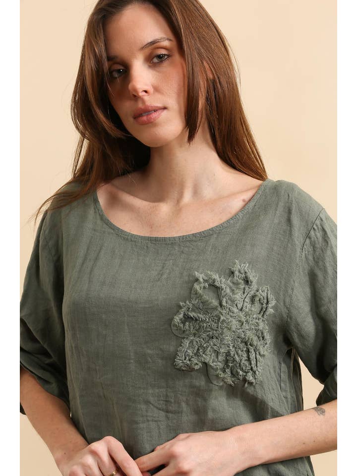 LÉA & LUC – Engroshandel Kjole - Dame – 100% hør kjole REF. 724830