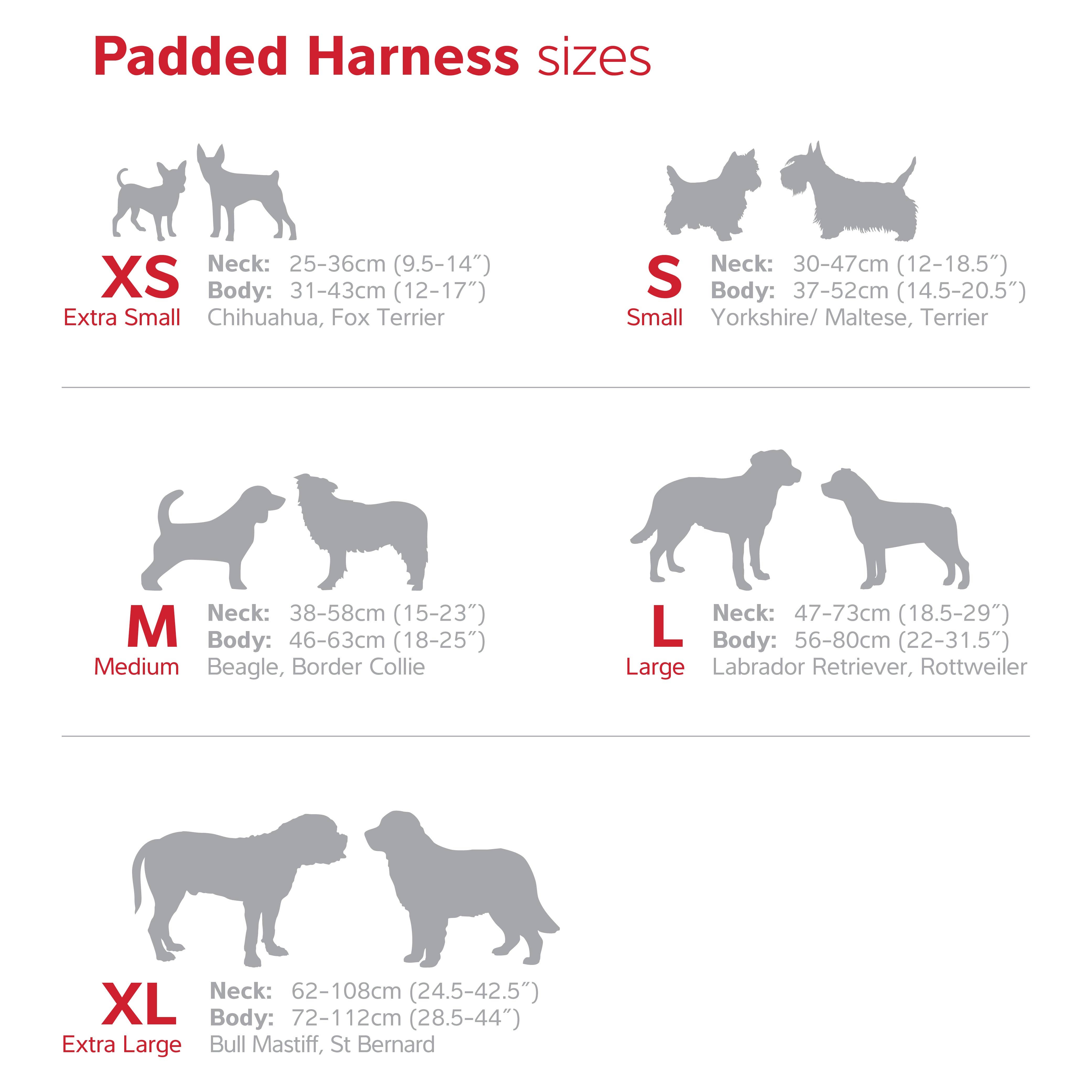 Sherwood Paws – wholesale Pet harness – Dog – Red Dingo Dog Padded Harness Hot Pink1