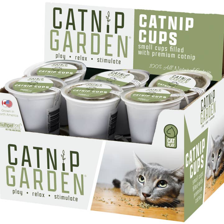 MULTIPET Catnip GardenĀ® Catnip K-Cups (12 Pack) for wholesale by Playful Tail