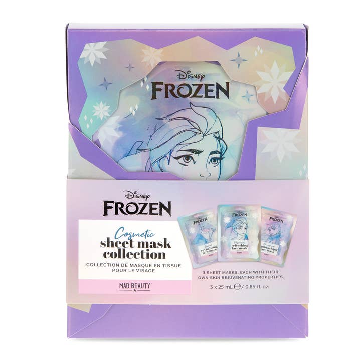 Mad Beauty USA LLC - Wholesale Skincare Face Mask - Mad Beauty Disney Frozen Cosmetic Face Mask Collection