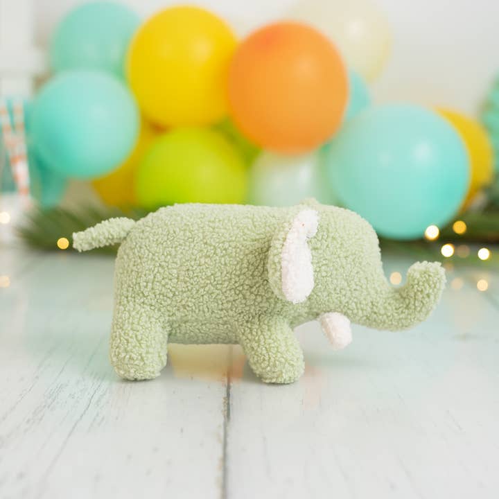 Crochetts - Wholesale Stuffed/Plush Toy - Kids & Baby - Baby Green Elephant Plush