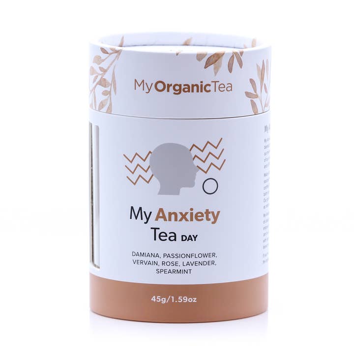 My Anxiety Tea-Day Formula for wholesale by Soul Good Organics