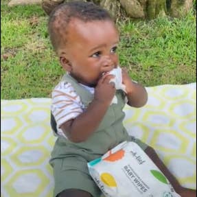 Oh-Lief Natural Products UK LTD - Wholesale Face & Body Wipes - Baby - Oh-Lief Biodegradable Bamboo Baby Wipes 64's