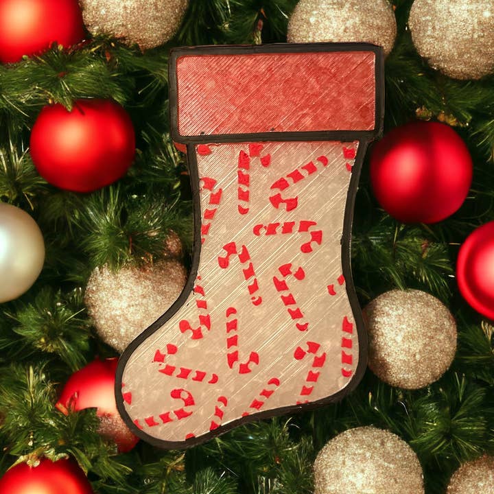 Calcetín Candycane Freshie para venta al por mayor de Redscandleco LLC