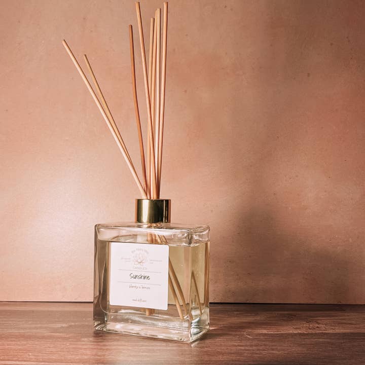 Sunshine Reed Diffuser - Spring Scents for wholesale by The Happy Lotus