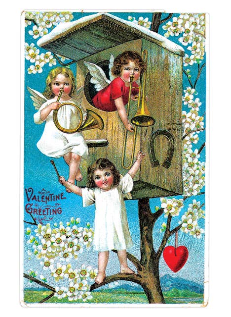 Laughing Elephant – Großhandel Postkarten-Set – Postkartenbox zum Valentinstag - 36 einzigartige Vintage-Postkarten36