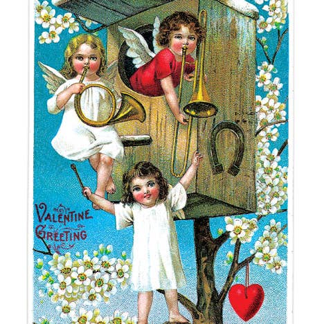 Laughing Elephant – Großhandel Postkarten-Set – Postkartenbox zum Valentinstag - 36 einzigartige Vintage-Postkarten36