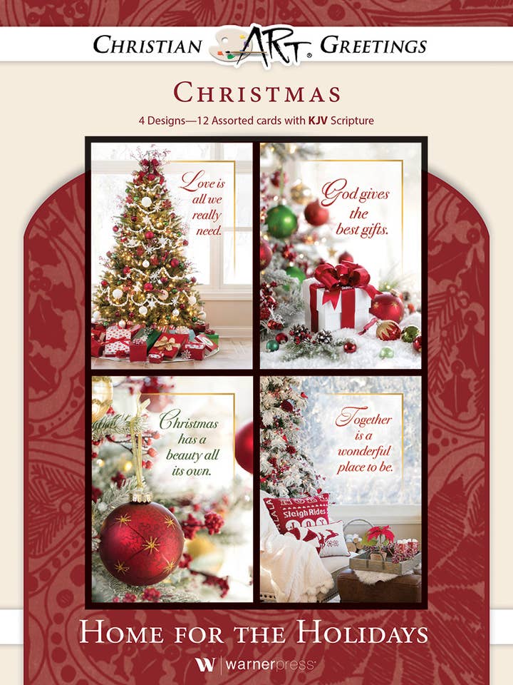 Christmas Card Box - Home for the holidays for wholesale by Warner Press
