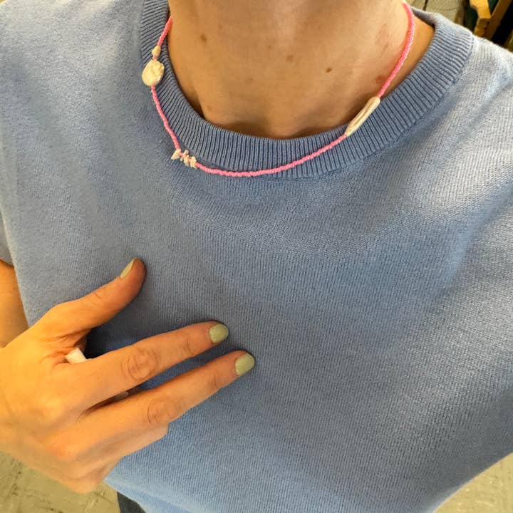 Millhouse Collection - Wholesale Beaded/Pearl Necklace - The Ama Necklace