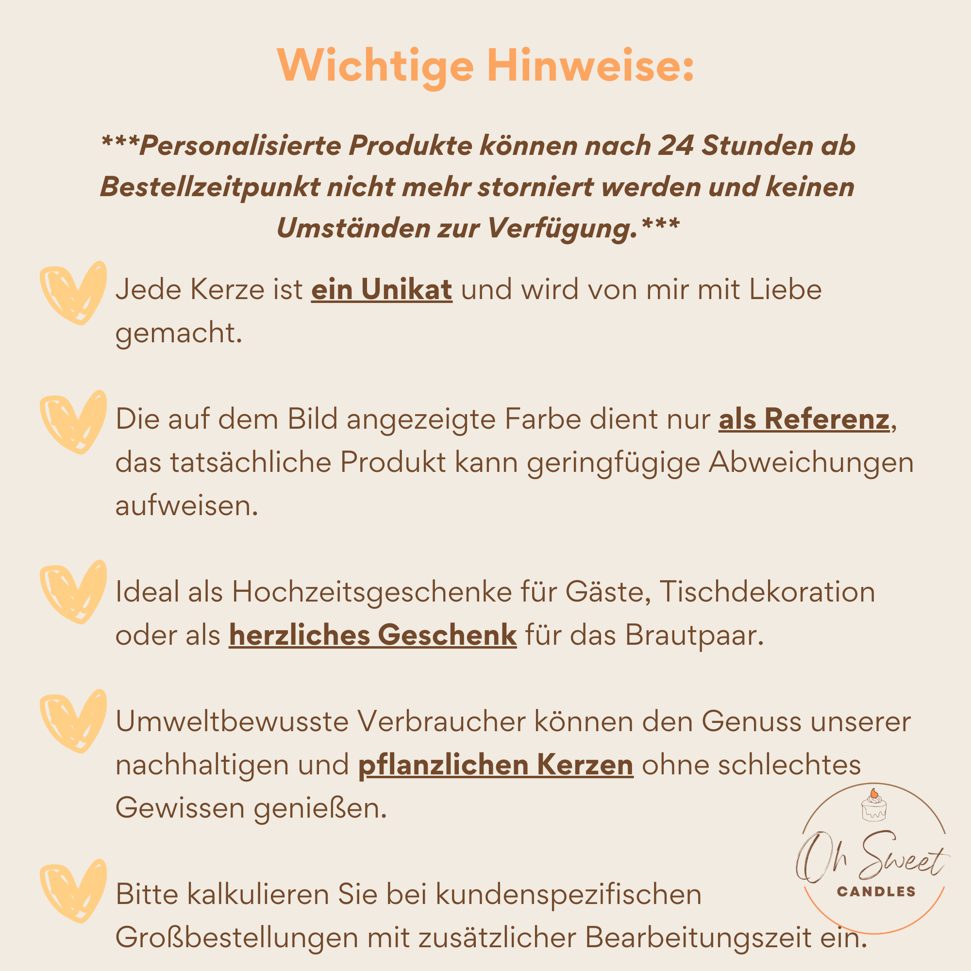 Oh Sweet Candles - Vendita all'ingrosso Cialde di cera - Falling In Love - Cera profumata - Biscotti di pan di zenzero autunnali8