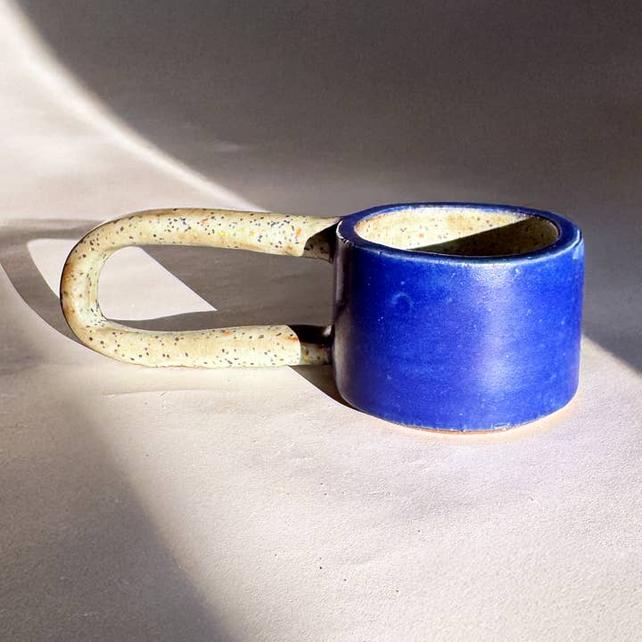 Holydirtstudio.com - Wholesale Coffee Mug - Handmade Ceramic Long Handle Espresso Mug, Artisan Pottery0