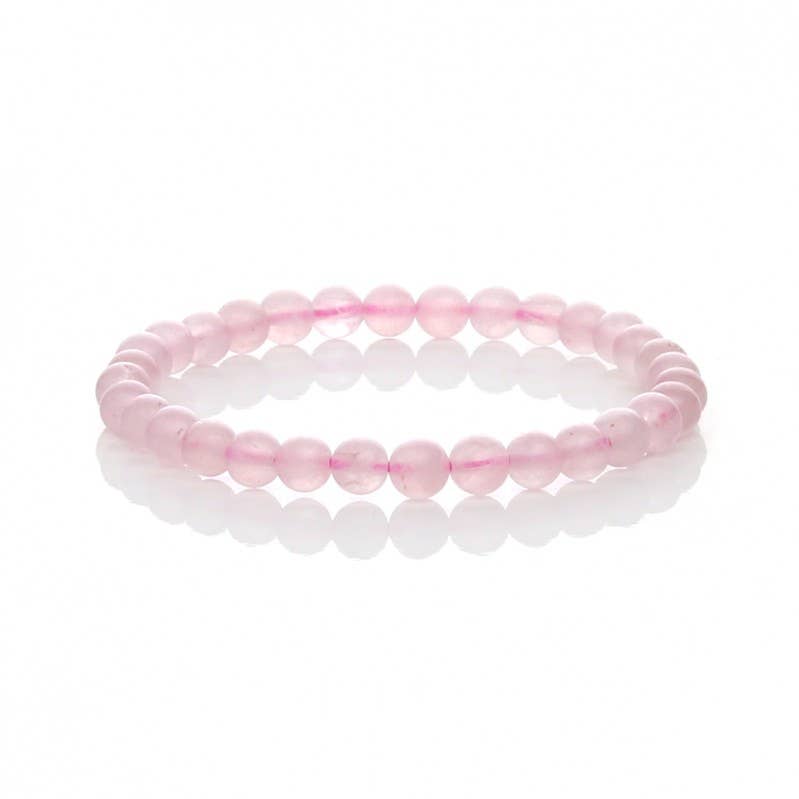 UniArt - Wholesale Cuff Bracelet - Natural rose quartz bracelet1