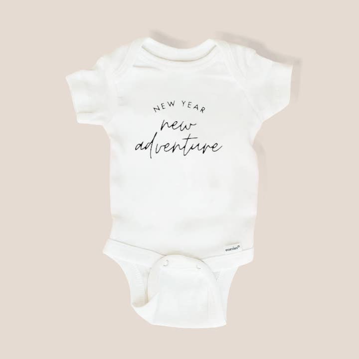 Neues Jahr Neues Abenteuer Onesie für den Großhandel von Oh Hello Little One