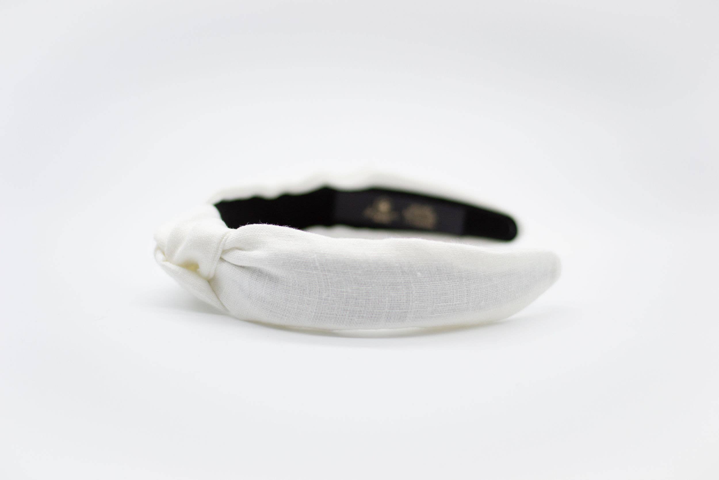 Femme Faire - Wholesale Fashion Headband - Women's - Linen Headband - Knotted Headband - Linen Hairband2