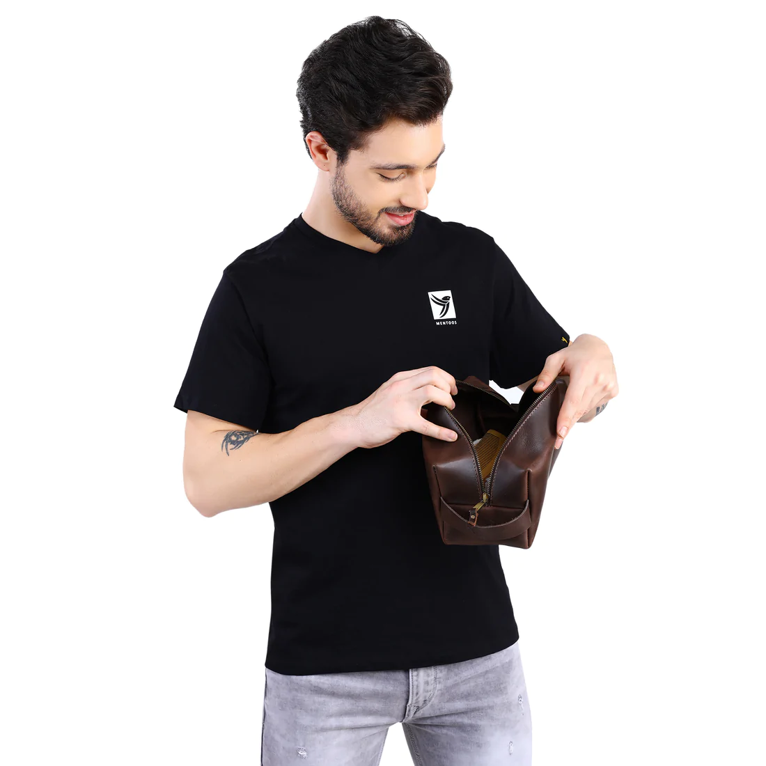 VELLAIRE - Wholesale Toiletry Bag - Men's - Mens Leather Toiletry Bag | LB30