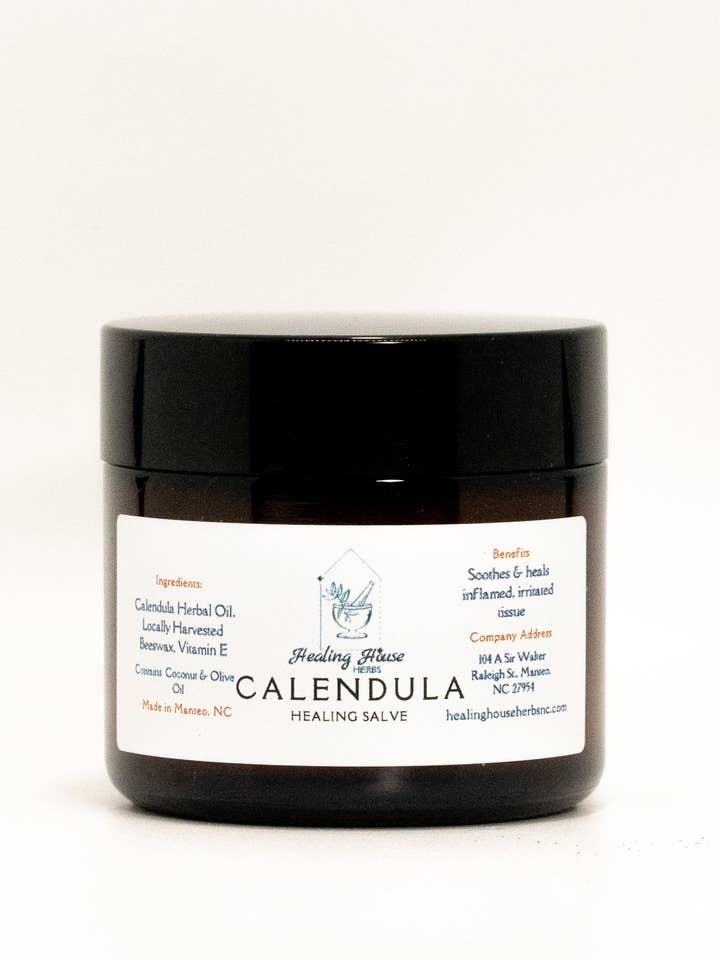 Calendula Salve for wholesale by Healing House Herbs