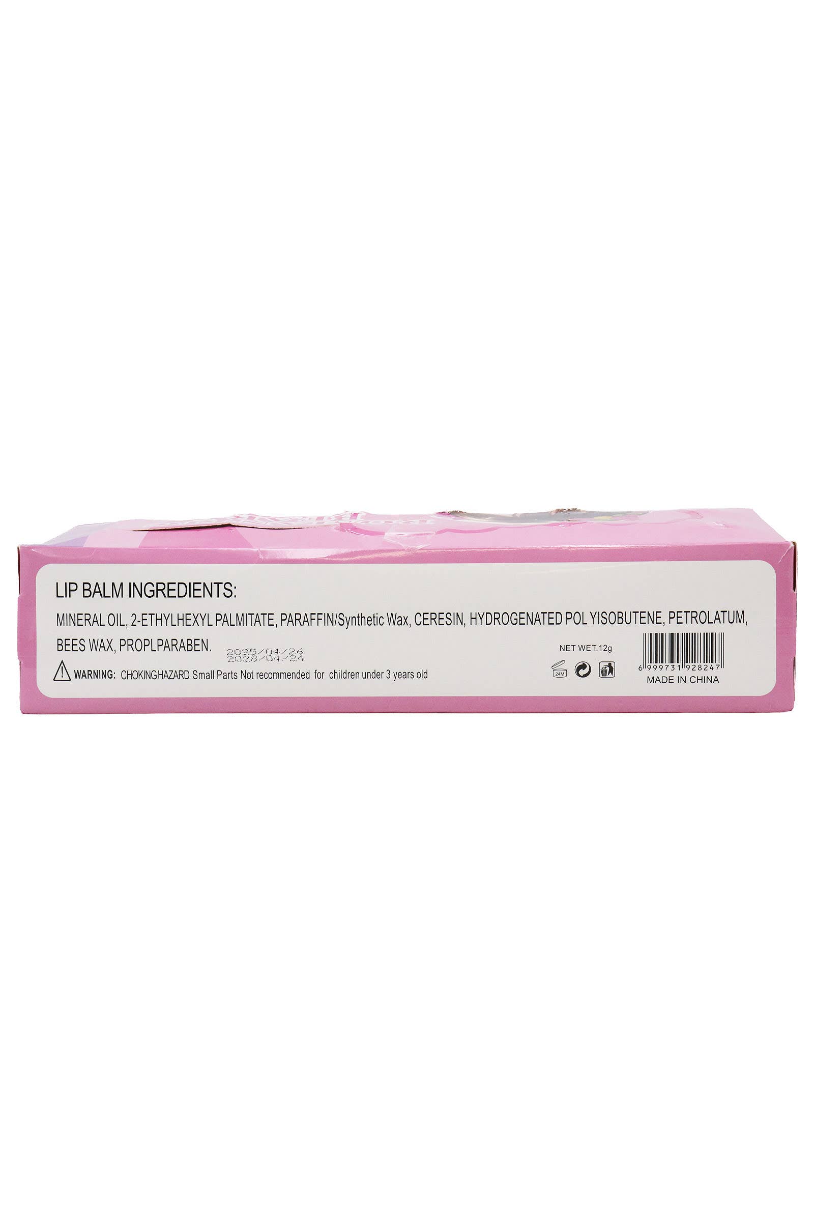 ASSORTED Pineapple Round Soft Touch Lip Balm - 24 Pcs for wholesale on Faire2