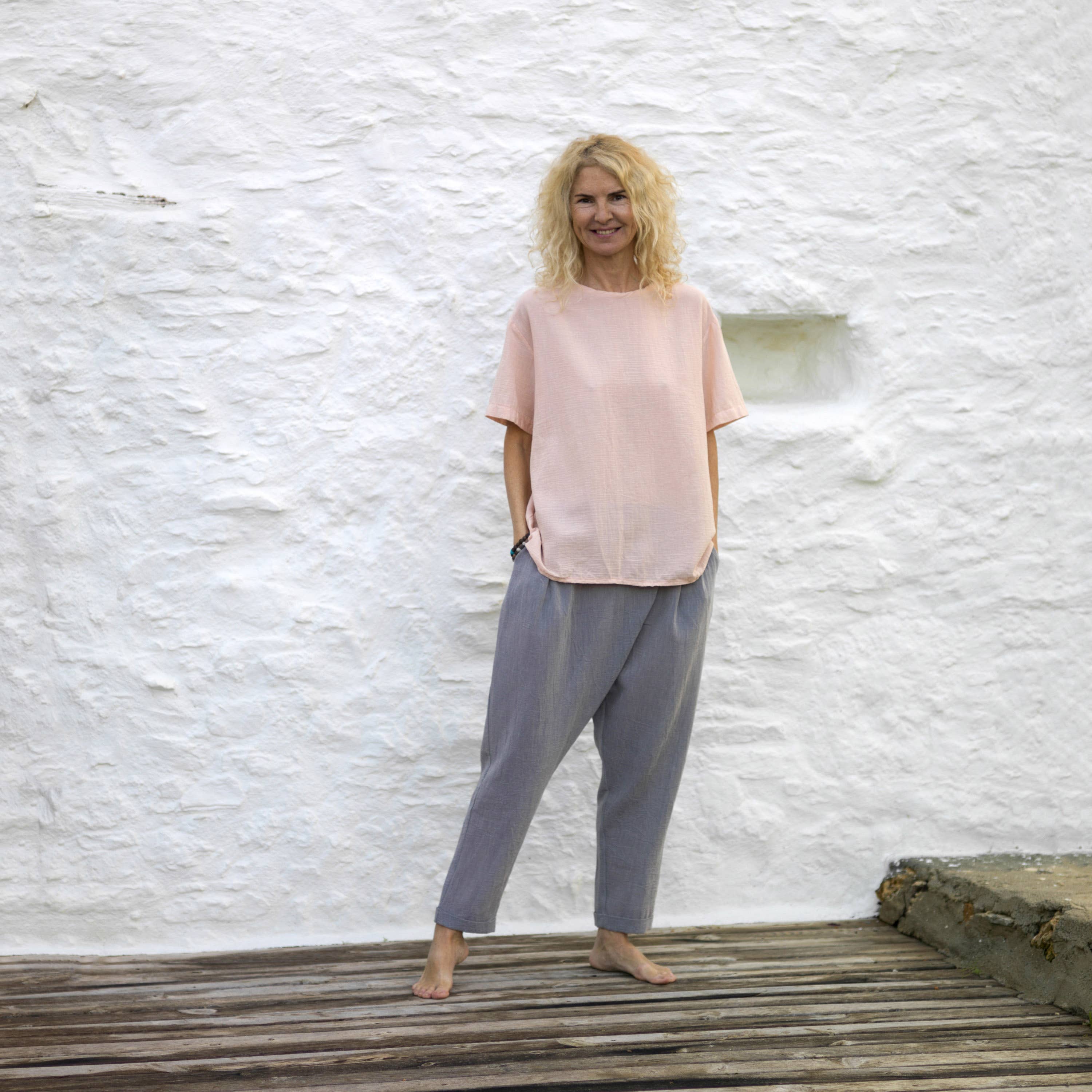 loom.ist - Vendita all'ingrosso Pantalone - Donna - Pantaloni Sile Fold Over30