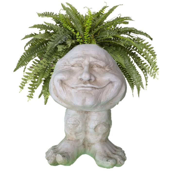 GSI Homestyles - Wholesale Plant Pot - Papa John Muggly Garden Statue Planter