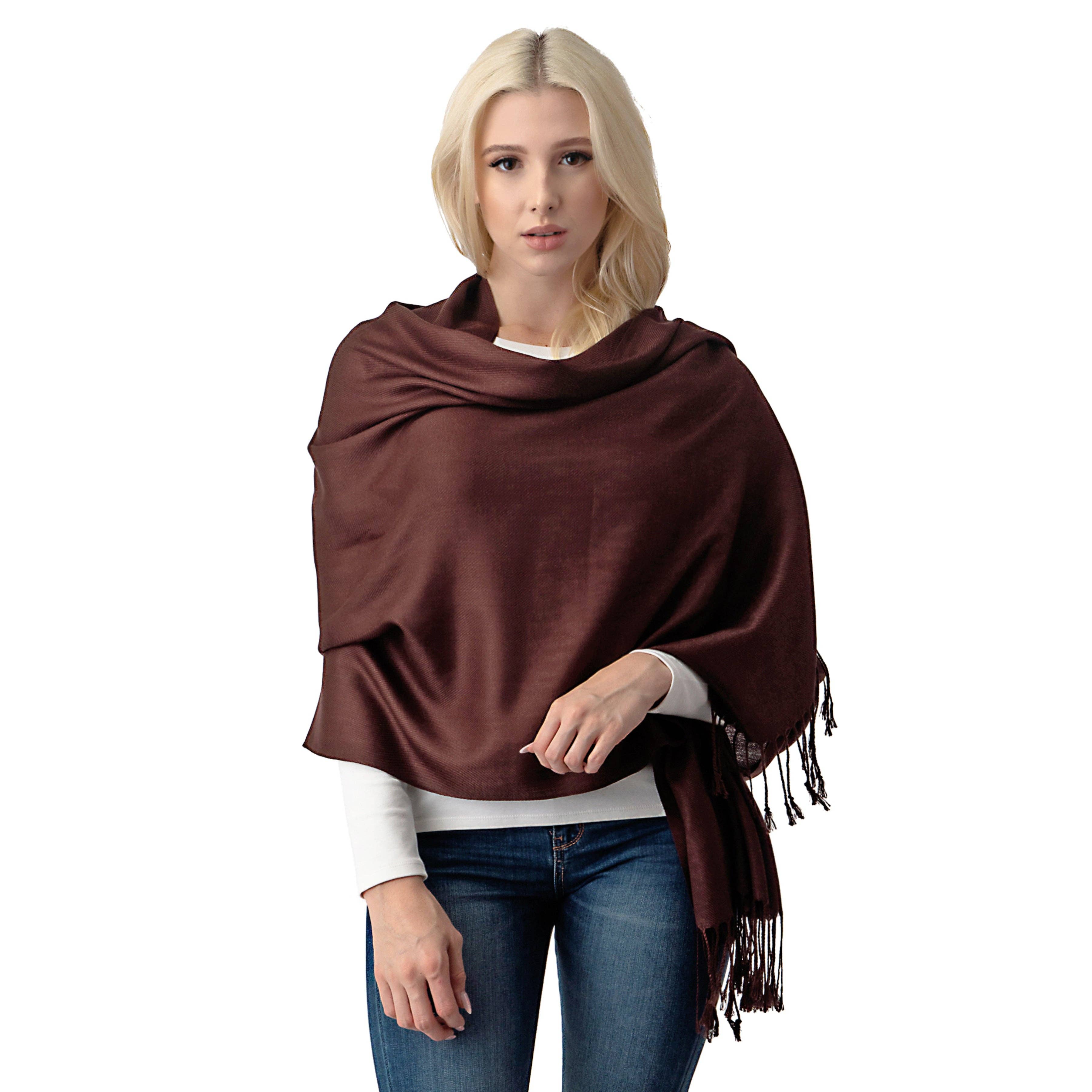 TAPA fashion - Wholesale Wrap - Women's - Plain Pashmina PP1028A (12PC)6