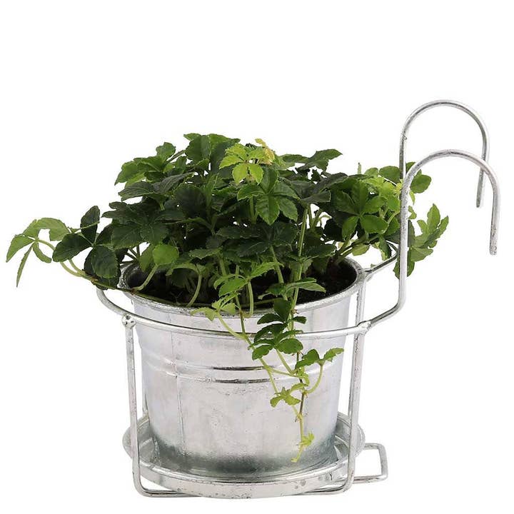 PLINT A/S - Wholesale Outdoor Ornament/Decor - Balcony pot holder, Galvanised3