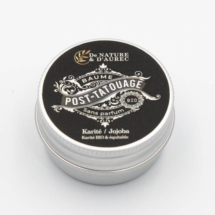 De NATURE ET D'AUREC - Wholesale Healing Salve/Balm/Cream - Post Tattoo Balm - pocket format 15 ml