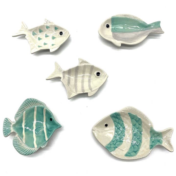 Mea-Living - Wholesale Decorative Plate/Dish/Bowl - Fish plate 9.5x6.5x1.5cm1