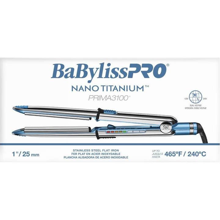 Babylisspro Nano Titanium Prima3000 Jonisk Plattång 1 tum för wholesale av Cobeauty Supply