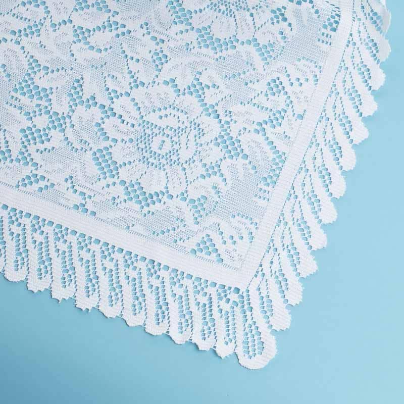 Factory Direct Craft - Wholesale Doily - 36" x 34"   White Lace Table Doily2