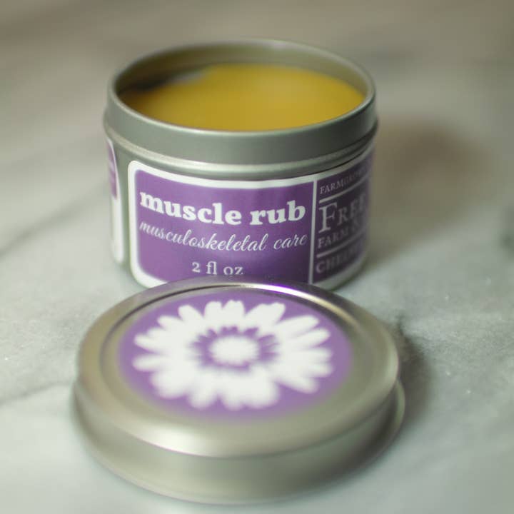 Free Verse Farm & Apothecary – wholesale Healing salve/balm/cream – Muscle Rub (Warming Herbal Body Balm)