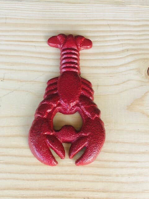 Midwest Craft House - Wholesale Bottle/Wine Opener - CAST IRON HAND HELD LOBSTER / CRAWFISH BOTTLE OPENER3