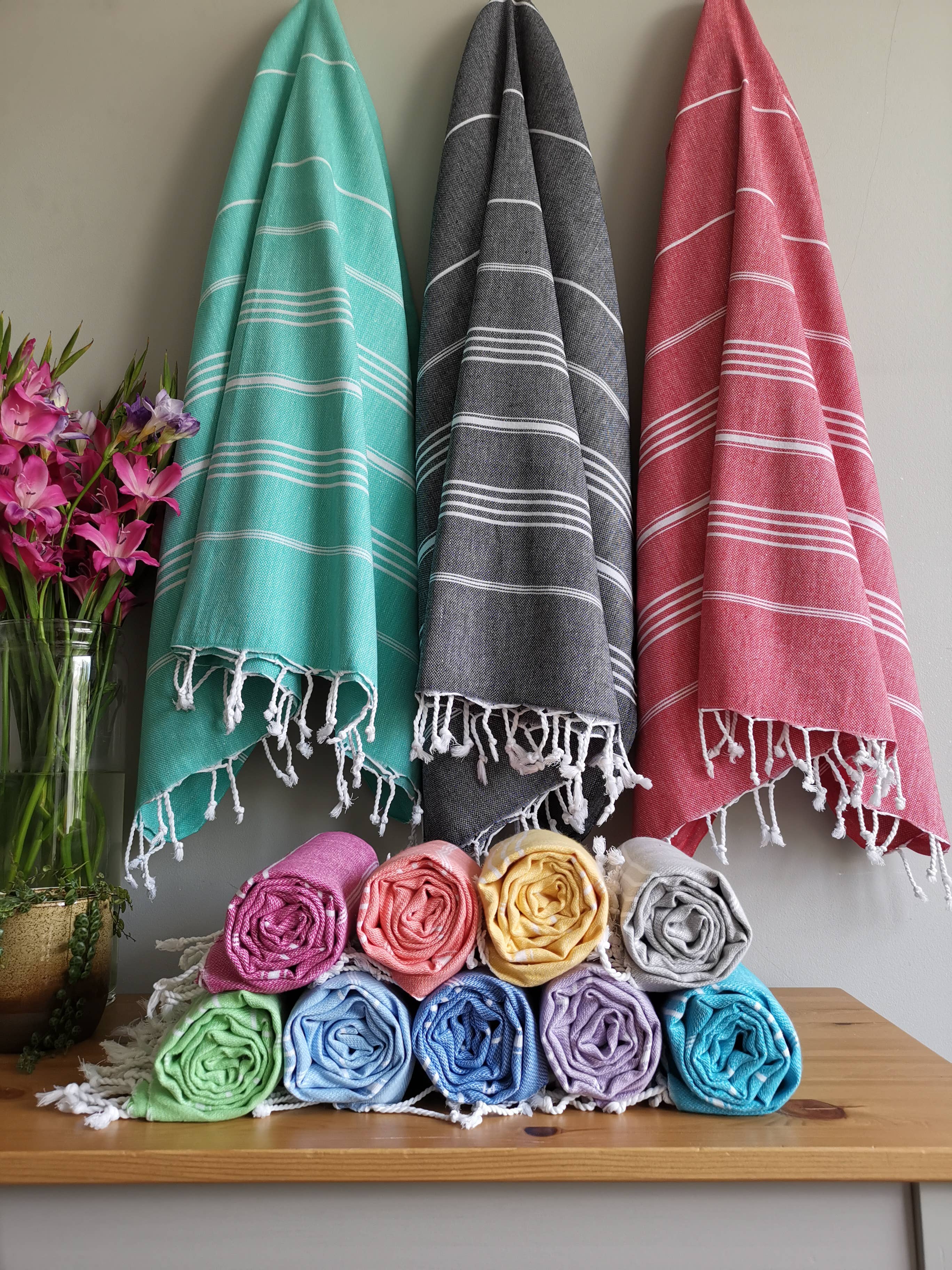 Buluty - Wholesale Beach Towel - Soft Turkish Beach Towel ,Sand Free, Quick Dry, Hammam Towel3