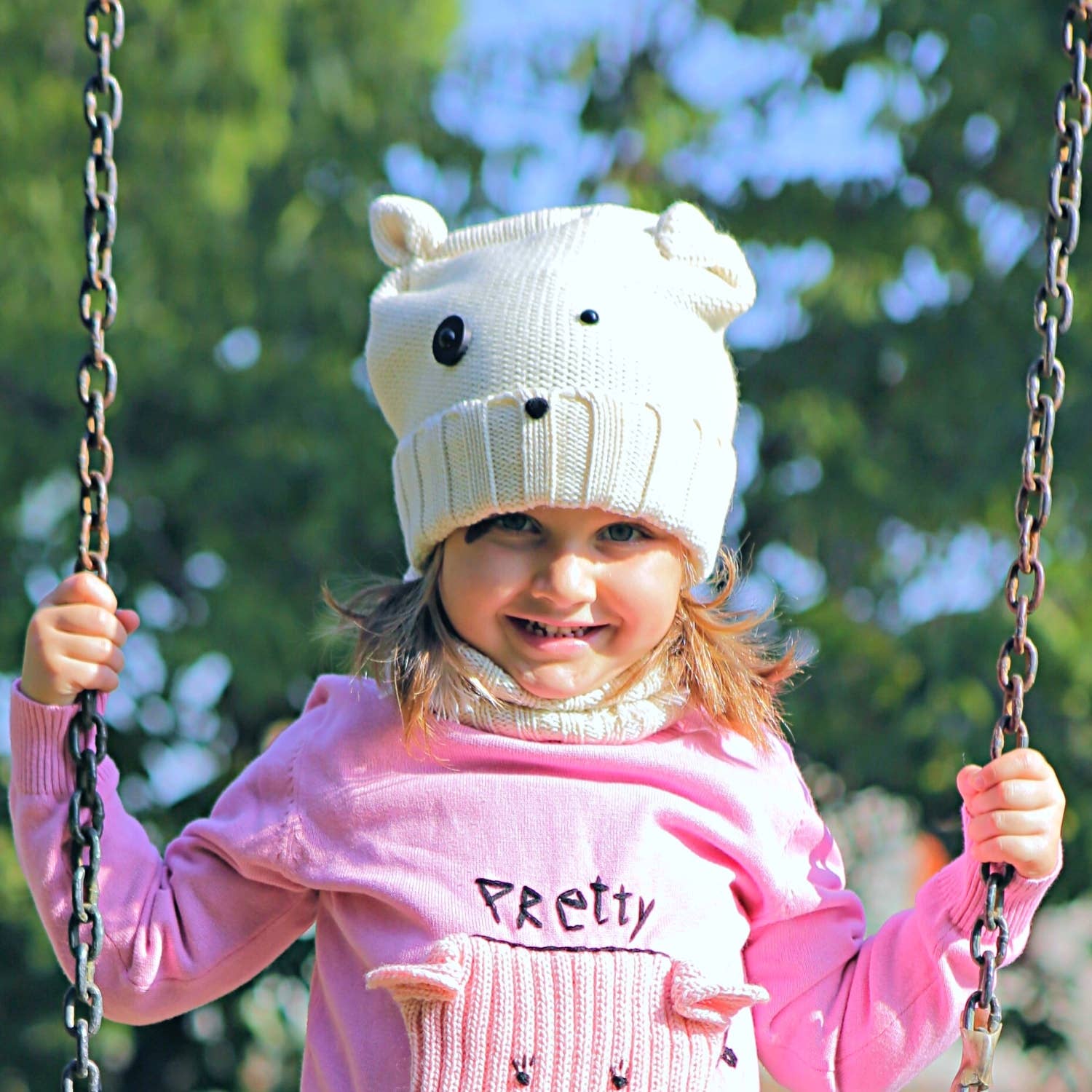 Tundem - Wholesale Beanie - Kids - Jack Russel dog, children's winter cap, 100% merino3