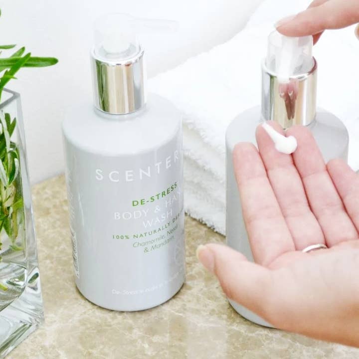 Lotion pour le corps et les mains anti-stress pour la vente par Scentered