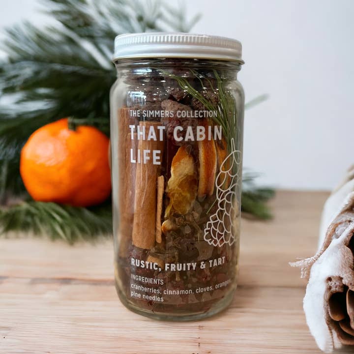 "That Cabin Life" Stovetop Simmer for wholesale by Dry Goods Refillery