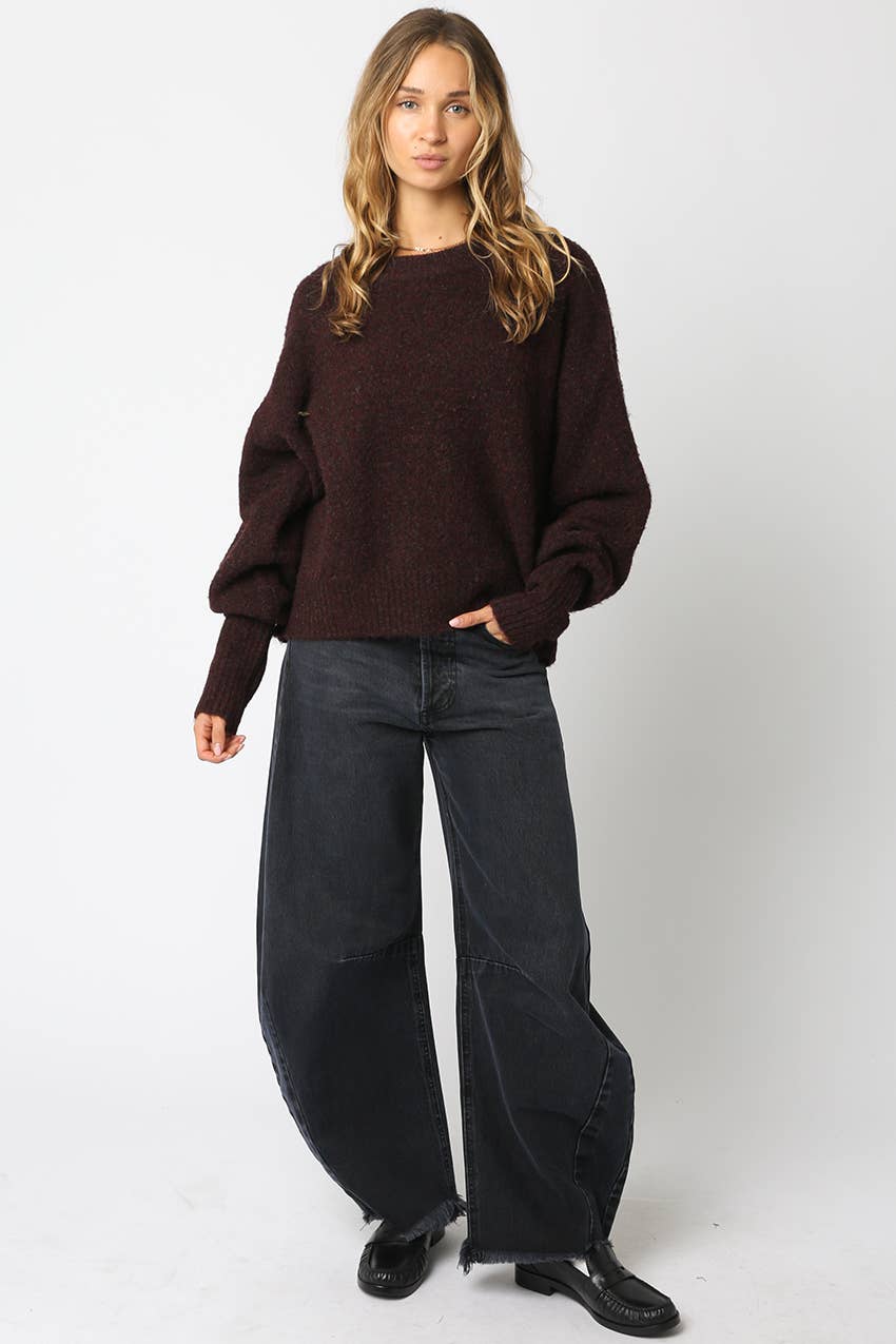 Olivaceous - Wholesale Pullover-trui - Dames - Julien Trui43