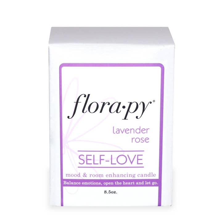 Florapy Beauty - Vente Bougie en bocal - Bougie d'aromathérapie Amour de soi