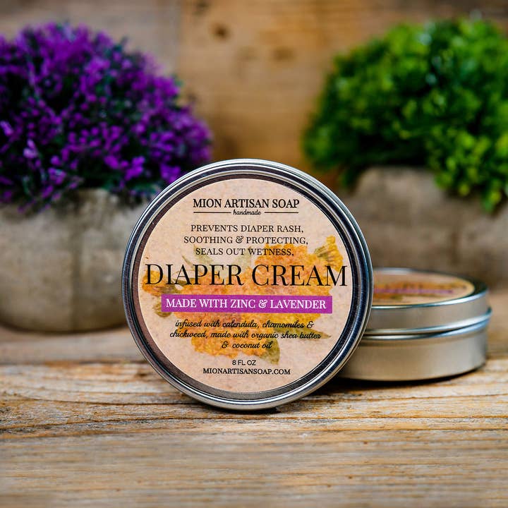 Diaper Cream | With Zinc and Lavender Essential Oil for wholesale by MION Artisan Soap